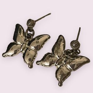 Vintage Butterfly Earrings